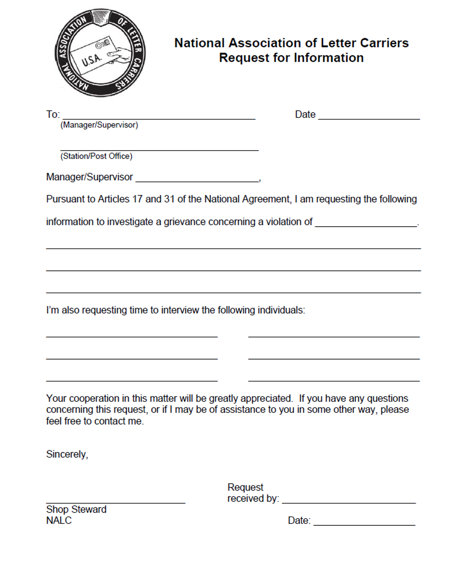 Request Information Form Image
